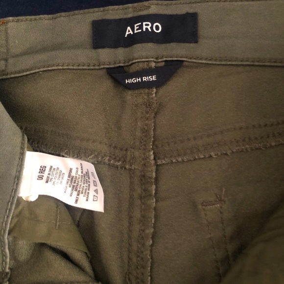 Aero High Rise, Women Size 00 Reg. Casual Pants - Picture 1 of 3